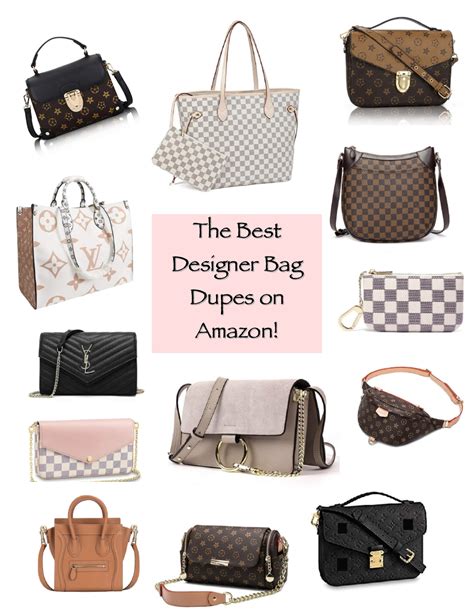 designer bag dupes ebay|designer knockoff bags amazon.